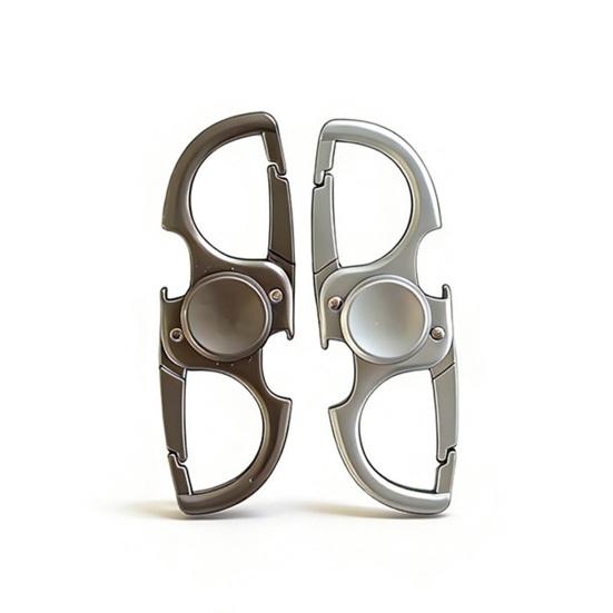 Breloczek ze stopu cynku Fidget Spinner Wytrzymały Gadżet EDC Otwieracz do butelek Wielofunkcyjne narzędzie 3 w 1