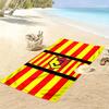 Jagiellonia Biaystok Print Beach Towel Large Soft Quick Dry Towel For Beach Camping Swimming