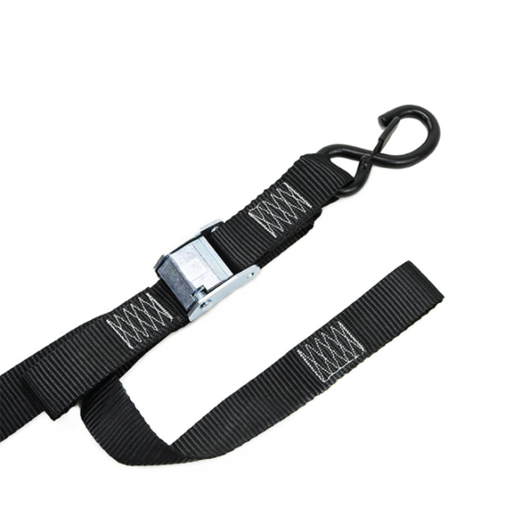 Universal Ratchet Tie Down Strap Heavy Duty Cam Buckle Strap  Motorcycle Transportation