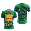 Cute Grandma Ice Cream 3D Print Sport Quick-dry Breathable Men Tshirt Street Casual Parent-child Short Sleeve Clothes Top Summer