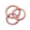 Red Copper Thick Flat Washers for Marine Instruments - Available in M5, M6, M8, M10, M12, M16, M48 Inner Diameters