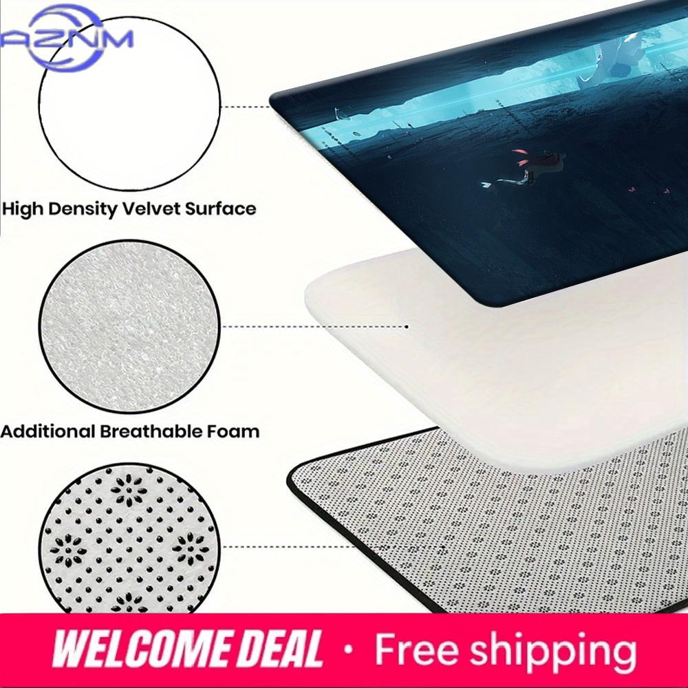 Deep Sea Underwater Pokemon Scenery Print Soft Absorbent Non-Slip Indoor Home Entryway Bathroom Floor Doormat Rug