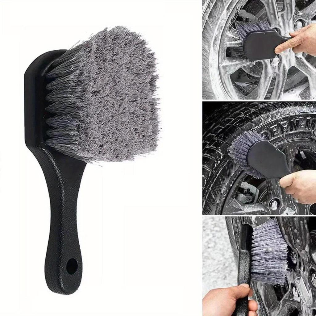 Car Tire Wheel Rim Cleaning Brush Detailing Brushes Wash Towel Kit Universal Wheel Tire Cleaning Accessories