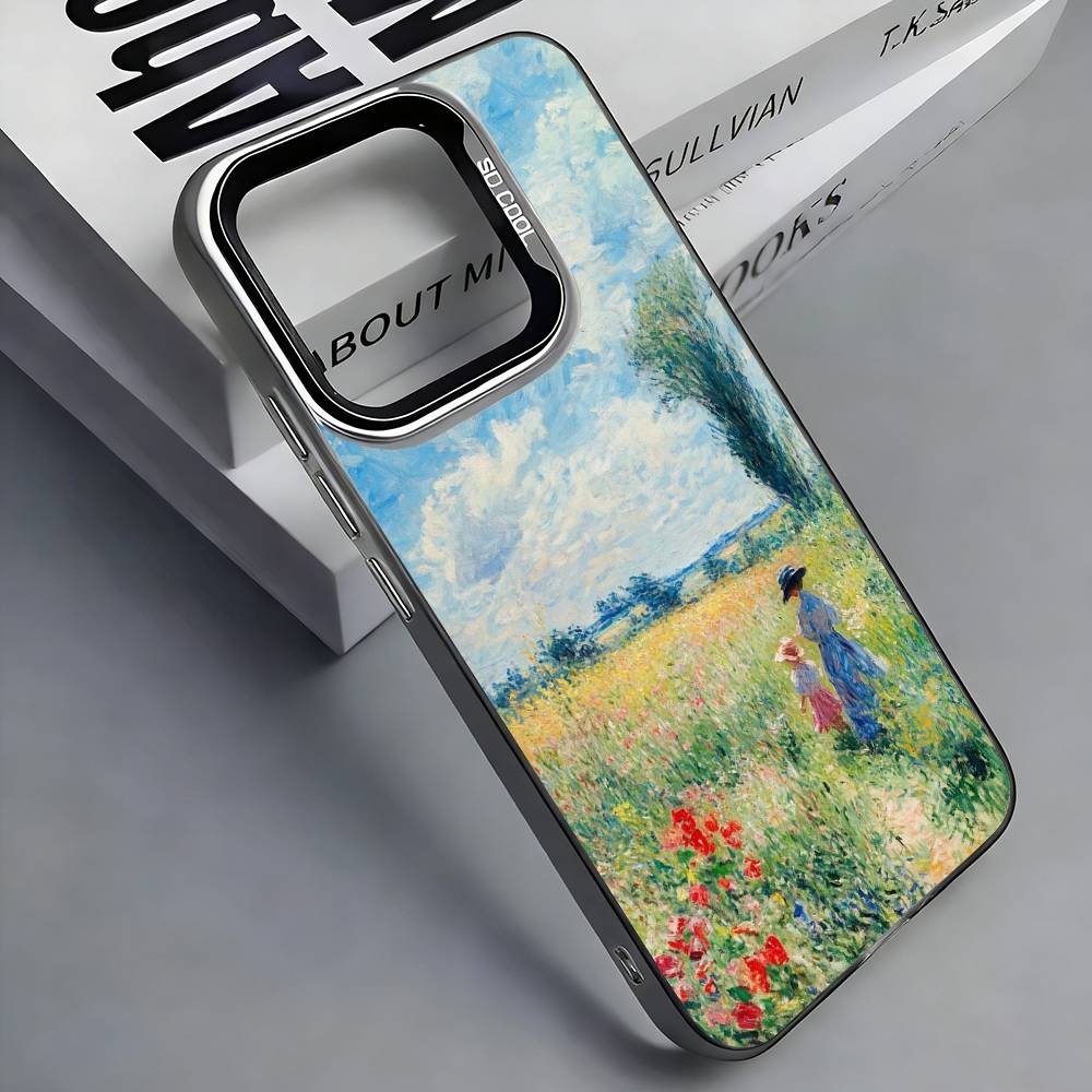 

Pierre A-Auguste R-Renoir Phone Case For iPhone 17,16,15,14,13,12,11 Plus,Pro Max,Colored Silver Phone Case iPhone14Pro
