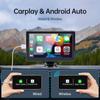 Portable Universal 7 Inch Car Radio Multimedia Video Player Wireless CarPlay Android Auto Touch Screen For BMW VW KIA