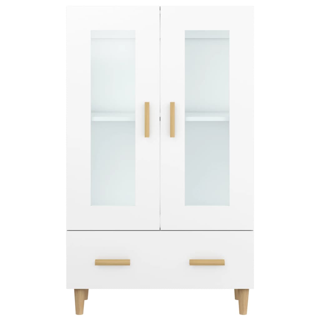 Highboard White 70 x 31 x 115 cm Particle Board