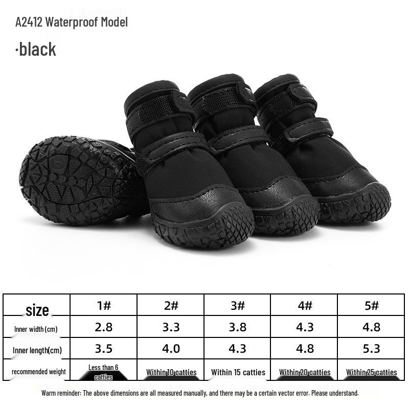 Breathable Non-slip Dog Shoes for Small Breeds