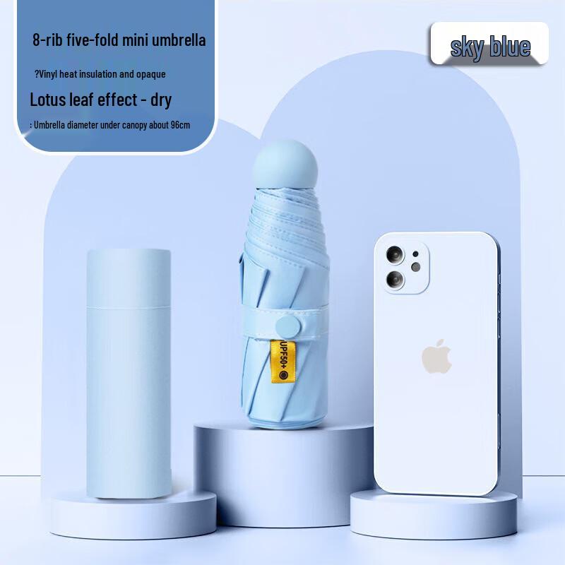 

Compact UV Protection Dual-Use Umbrella