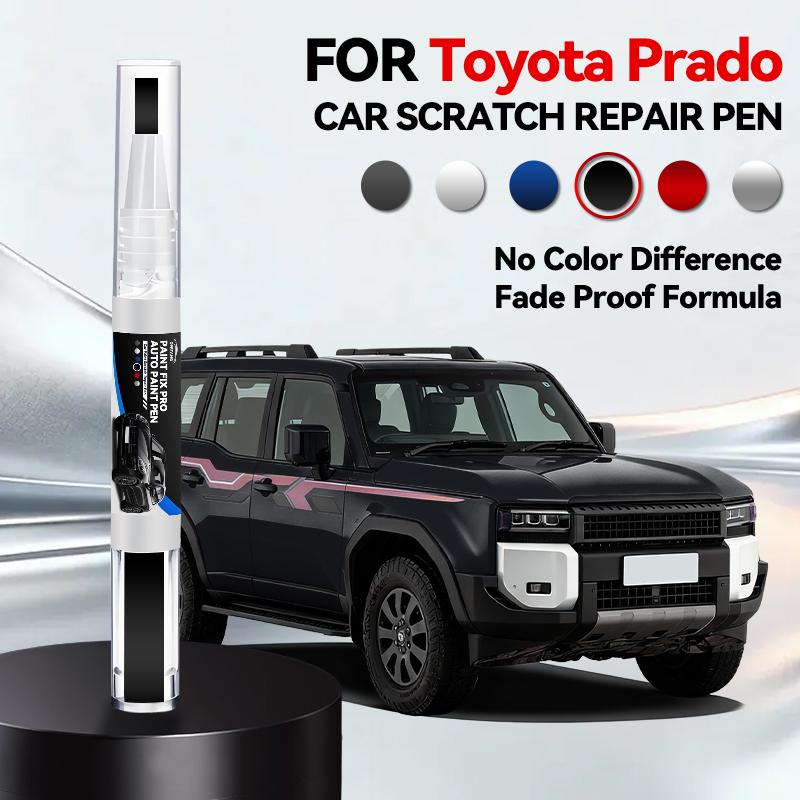 Purpose Vehicle For Toyota Prado 1996-2025 J120 J250 Paint Repair Pen Touch Up Scratch Remover DIY Auto Accessories Black White