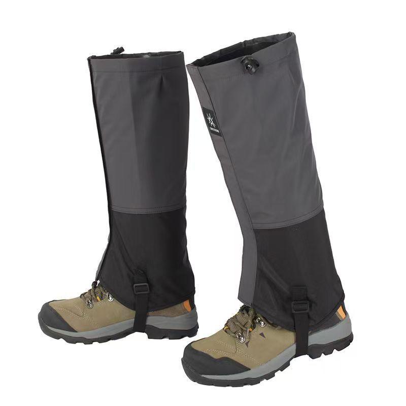 "Waterproof Anti-Sand Shoe Covers: Outdoor Mountaineering, Hiking, Ski Equipment for Men, Women, and Children"