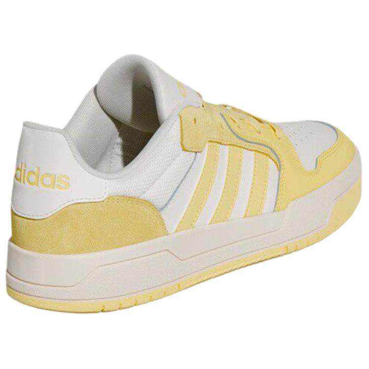 adidas Entrap Tessuto Pelle Sintetica Comode Versatili Sneakers Basse Unisex Sneakers Bianche Gialle KH8207