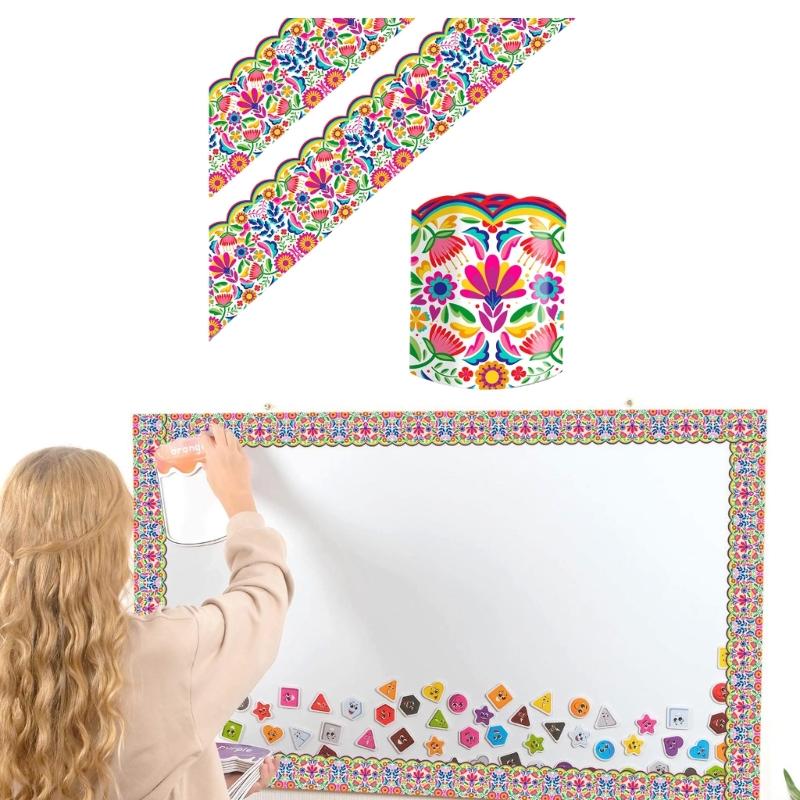 Bulletin Border Trimmer Poster Board Decors Bulletin Board Trim Straight Bulletin Board Border Chalkboard Border Sticker