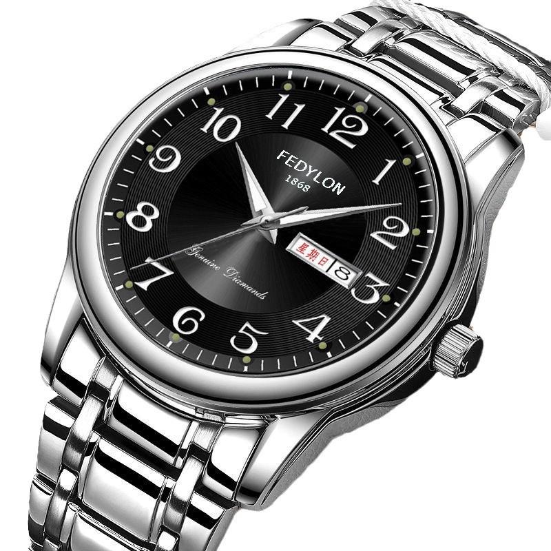 

Мужские часы для людей среднего и пожилого возраста Мужские часы Большие цифровые водонепроницаемые кварцевые часы Мужские часы для людей пожилого возраста Minimum