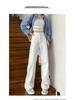 2025 Women's High-Waisted Wide-Leg Jeans: Spring/Autumn, Slimming, Pear Shape, Plus Size, Floor-Length