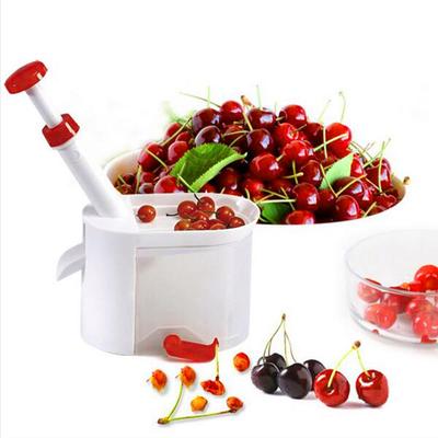 Cherry Olive Pitter Seed Remover Machine Cherry Corer With Container Stone Picker Kitchen Tools