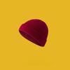 Wool Hat Female Autumn and Winter Yuppie Hooligan Solid Color Melon Rind Male Cold Hat Ins Trendy Knitted Hat