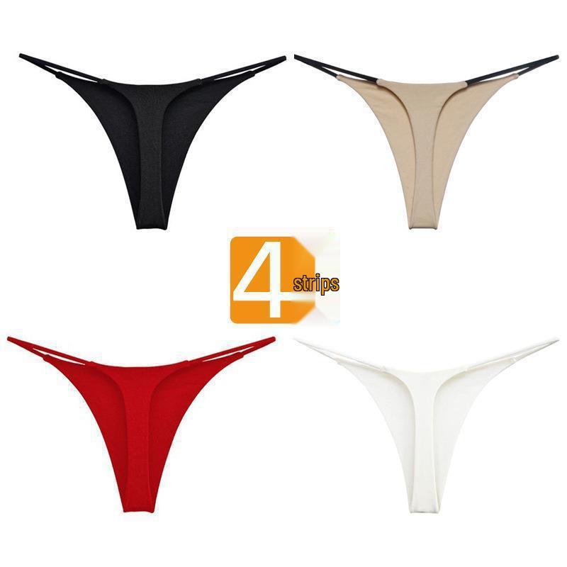 Women's Summer T-Back One-Piece Sexy Silk Yoga Underwear