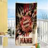 Fc Bayern Munich Legacy Customize Text Beach Towel Super Soft Microfiber Quickdry Fabric Suitable for Swimming Gym Camping Yoga Vacation
