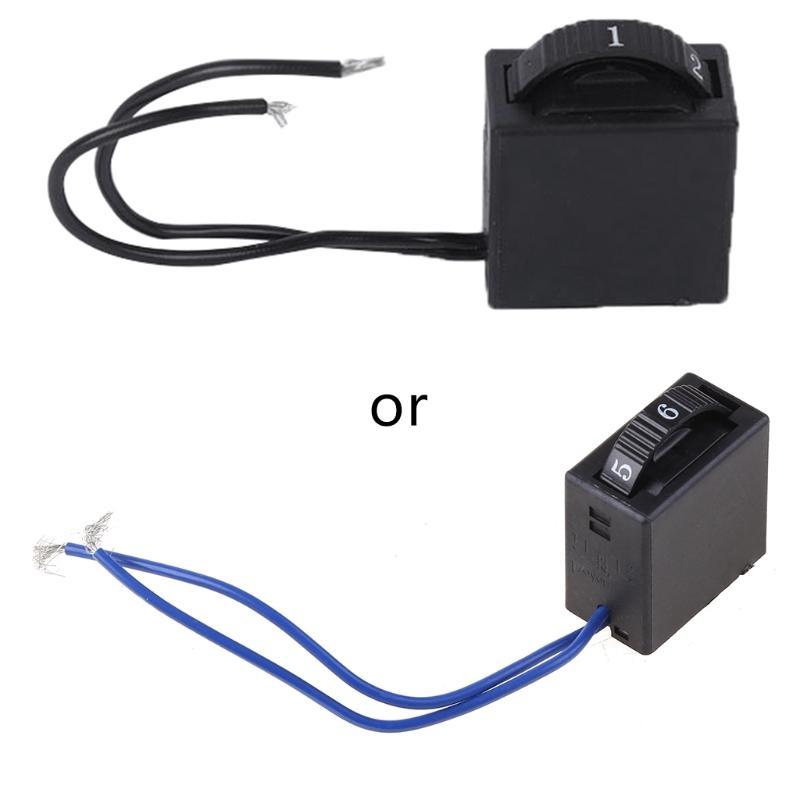 Electric Grinder Speed Switch 250V 6A Electric Grinder Jig Switch 6-speed