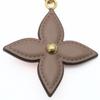 Used LOUIS VUITTON Bag charm Porte Cle Preppy M00363 metal/leather multicolor Monogram flower
