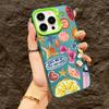 Fashion Black Collage Pattern Eye Design Phone Case For iPhone 16 Pro Max Cases iPhone 15 14 13 12 11 XS X XR 16 15 Plus Cover