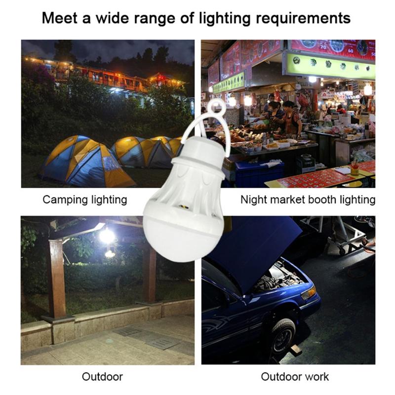 Super Bright 5V LED Light Portable Camping Ball Lamp Bulb USB Powered LED Bulb