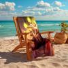 Personalized customized proof beach towel with World of Warcraft pattern - soft, absorbent,quick-drying,perfect swimming,camping&bathing