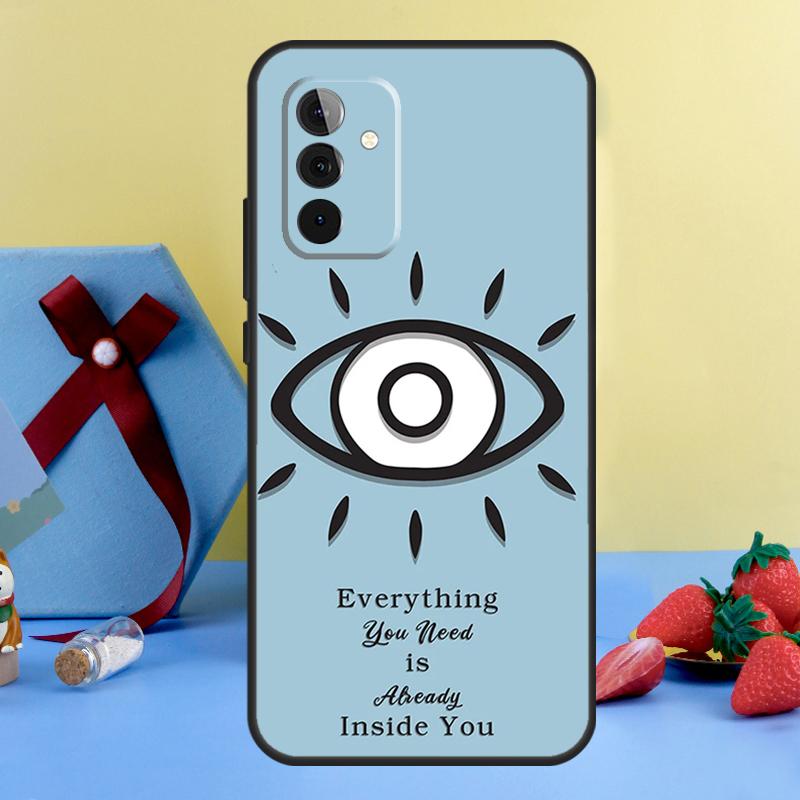 Big Eyes Cartoon Pattern Case For Samsung Galaxy A26 A16 A36 A56 A15 A35 A55 A14 A34 A54 A12 A32 A52 A13 A33 A53 A17