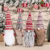 Home Decoration Snowman Xmas Gift Christmas Ornaments Santa Claus Bottle dress up Wine Bottle Cover