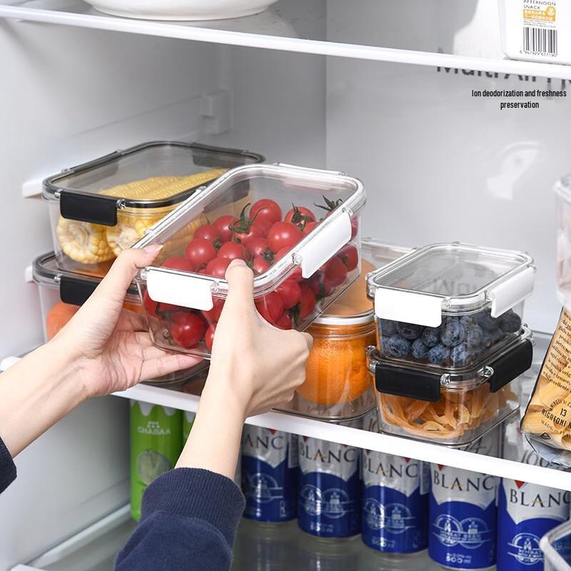 ZISIZ Plastic Food Storage Container with Lid