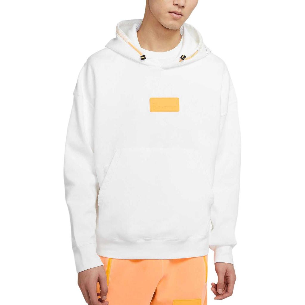 Jordan Sweatshirts Men's White Hooded Moderate Regular CJ5990-100