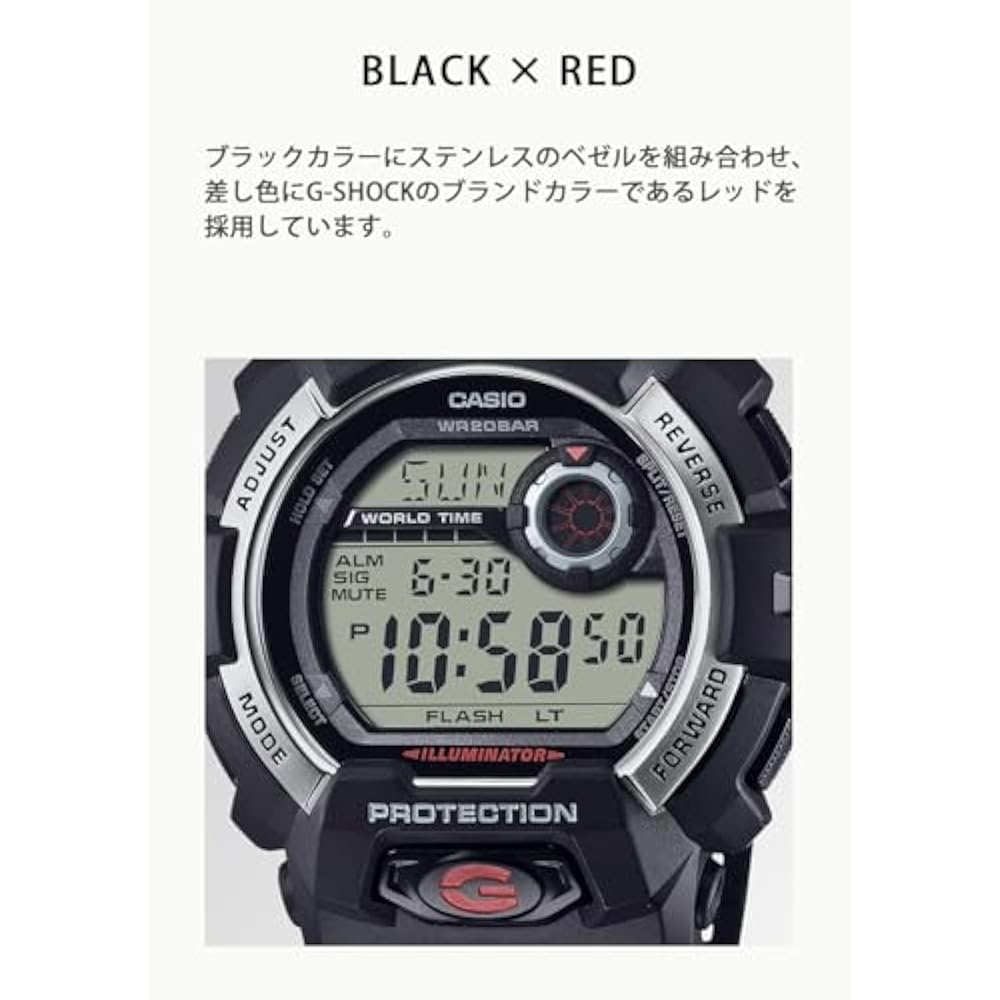 Casio ] Watch G-Shock [Genuine Japan] G-8900S-1JF Men's Black