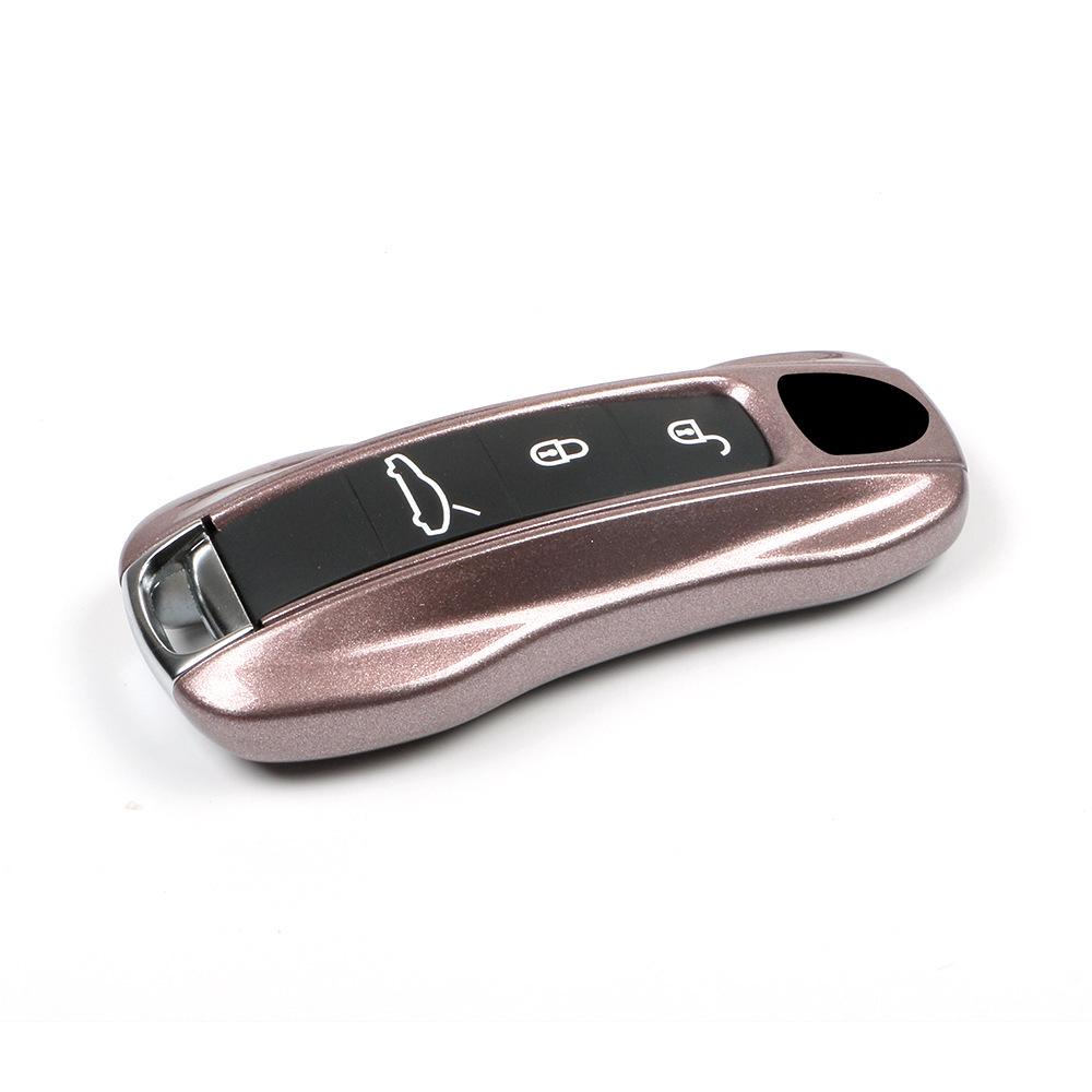 Porsche Ice Pink Car Key Shell for Macan, 718, Panamera, Taycan, 911, Cayenne
