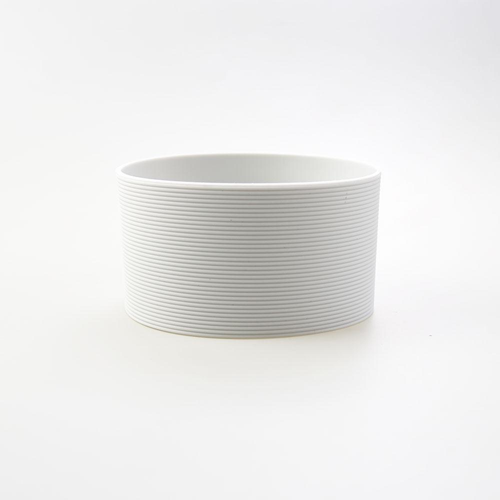 16 Colors 8.5CM Silicone Cup Cover Stripes Non-slip Heat For Glass Cup Sleeve 85MM Insulated Water Bottle Cup Sleeve