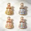 Lovely Rococo Court Sheep Brooches For Women Unisex Rhinestone Year Of The Sheep Animal Party Office Brooch Pin Gift