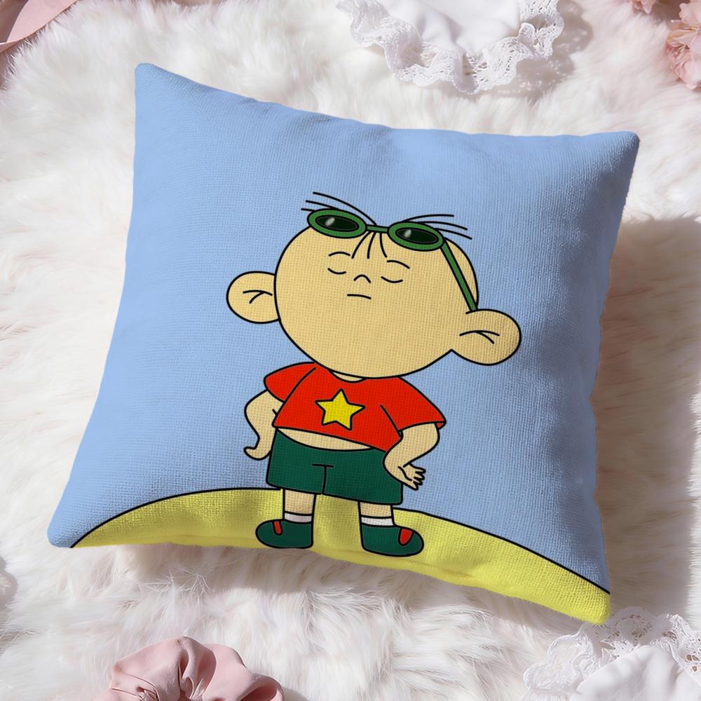 Cartoon B-Big Ear Tutu Cushion Cover Premium Comfort Reversible Pillow Cove -Two in One Design for Any Room & Car Interior