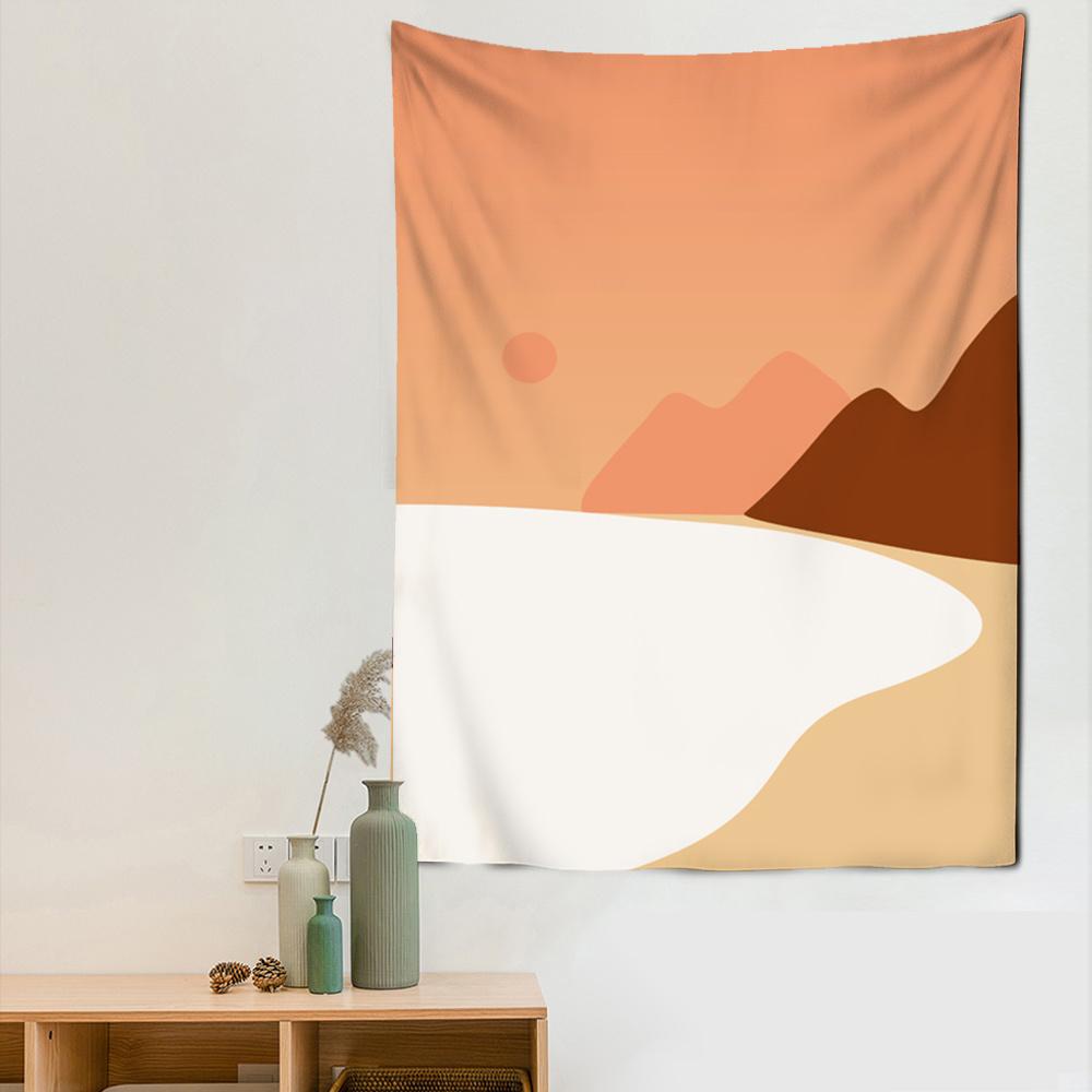 Tapiserie vintage cu lună, mandala, tarot, tapiserie de perete, dealuri boeme, agățată pe perete, decor dormitor pentru dormitor