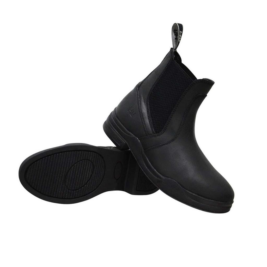 HyLAND Childrens/Kids Wax Leather Jodhpur Boots