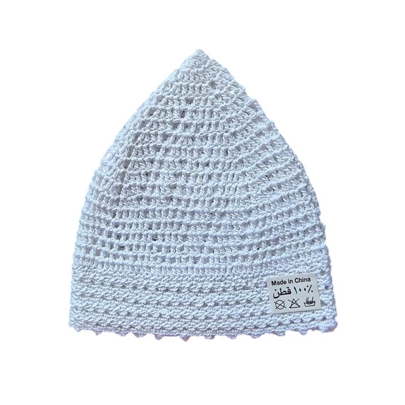 

Традиционная арабская вязаная шапка Мягкая эластичная шерсть Легкая Складная Дорожный аксессуар 1