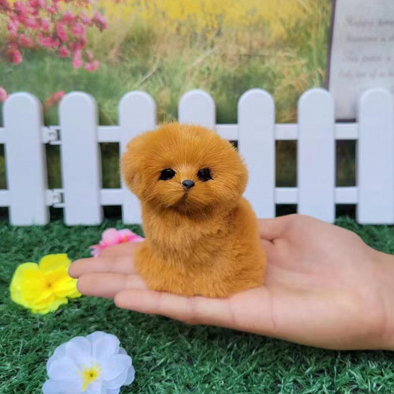 Plüsch Bellende Katze, Hase & Welpen Spielzeug - Pädagogische Tierpuppe für Kinder