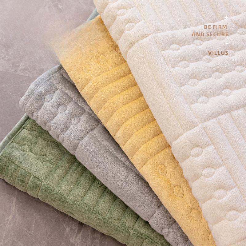 New Sofa Cushion Simple Modern Non-Slip Thickened Fleece Cushion Living Room Sofa Slipcover Cover Cloth