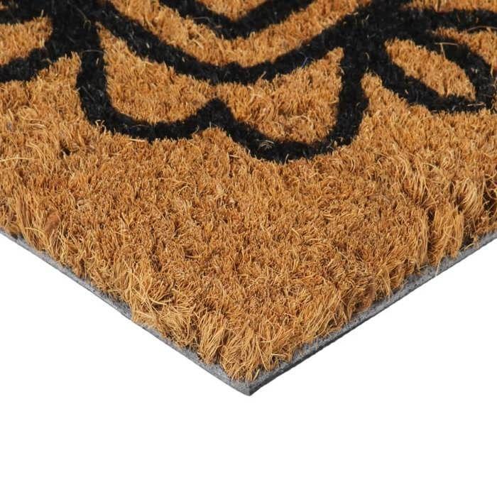 VidaXL Door Mat, Non-Slip Doormat, Floor Mat, Garden Entrance Mat, Modern, Natural 45x75 Cm Coconut Fiber 155619