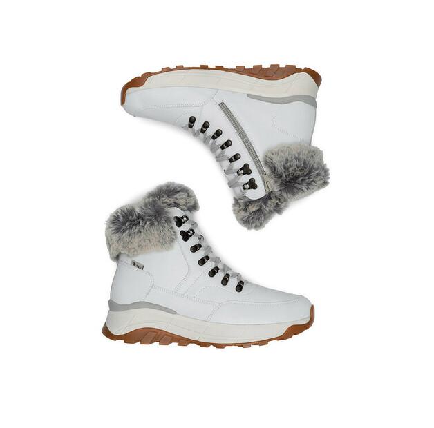 White Rieker Revolution Lifestyle Ankle Boots W0063-80