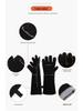 Heat-Resistant BBQ Grill and Welding Gloves - Long Cowhide Protective Wear