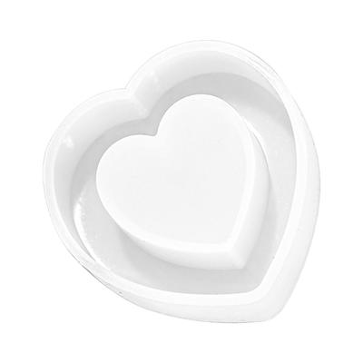 Ručne vyrobené silikónové formy na prívesky Náušnice Formička Dutý tvar srdca Potreby na výrobu šperkov Formička na prívesky na náušnice