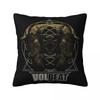 Volbeats Greatest Of All Tours Square Pillow Covers Bed Car Guitar Cushion Cover Cute Decorative Pillow Cover 40*40