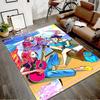 1pc KPop Demon Hunters4 Design Printed Area Rug Carpet for Bedroom Living Room Home Decor Rugs Mat Non Slip Mat Rug for Bedside