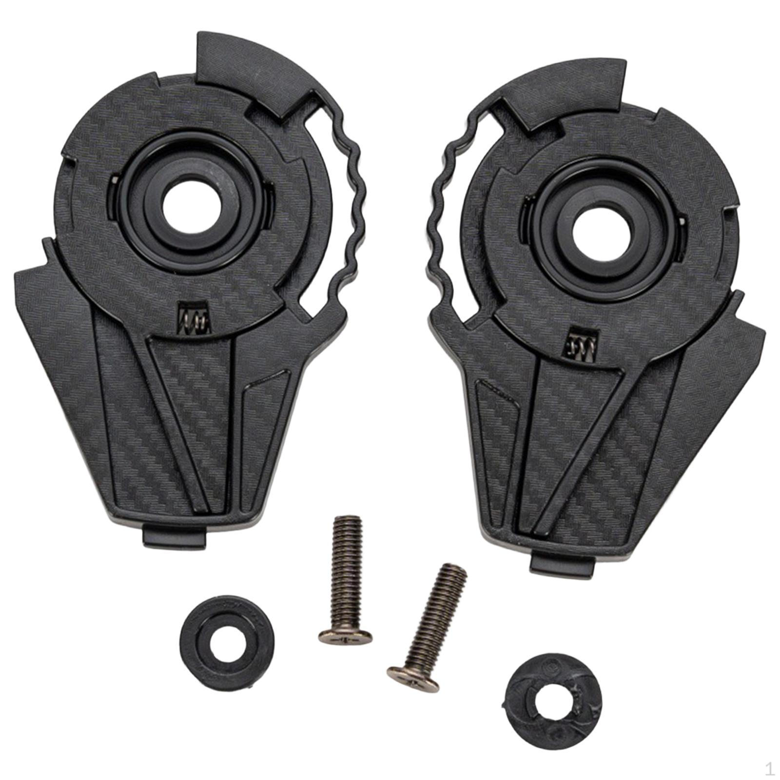 

2x Helmet Visors Shield Base Practical Portable Easy to Install Replace