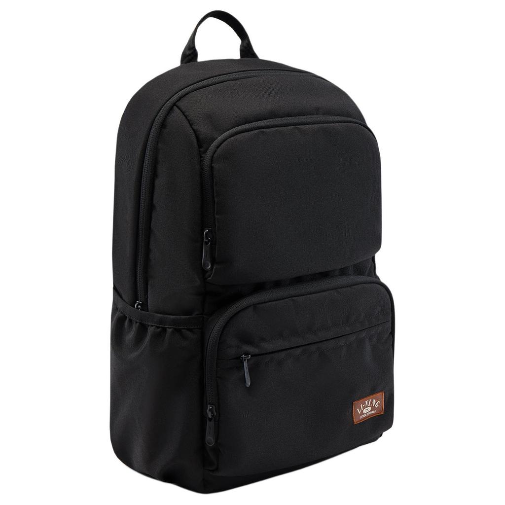 New LiNing Sports Life Collection Polyester Students Backpack Unisex Black ABSV393-1