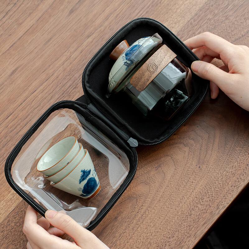 Jingdong Mingyun Hand-Painted Tea Set Gift Box